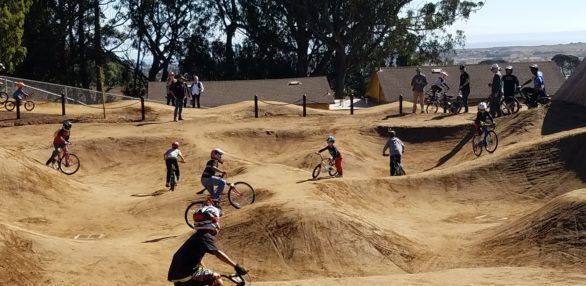 Kids at McLaren Bike Park