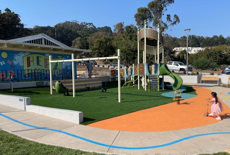 Herz Playground opening (1) - Herz Clubhouse and playstructure for younger children