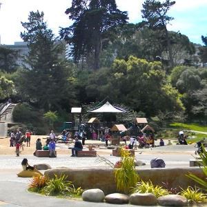 mga palaruan sa Parke ng Golden Gate